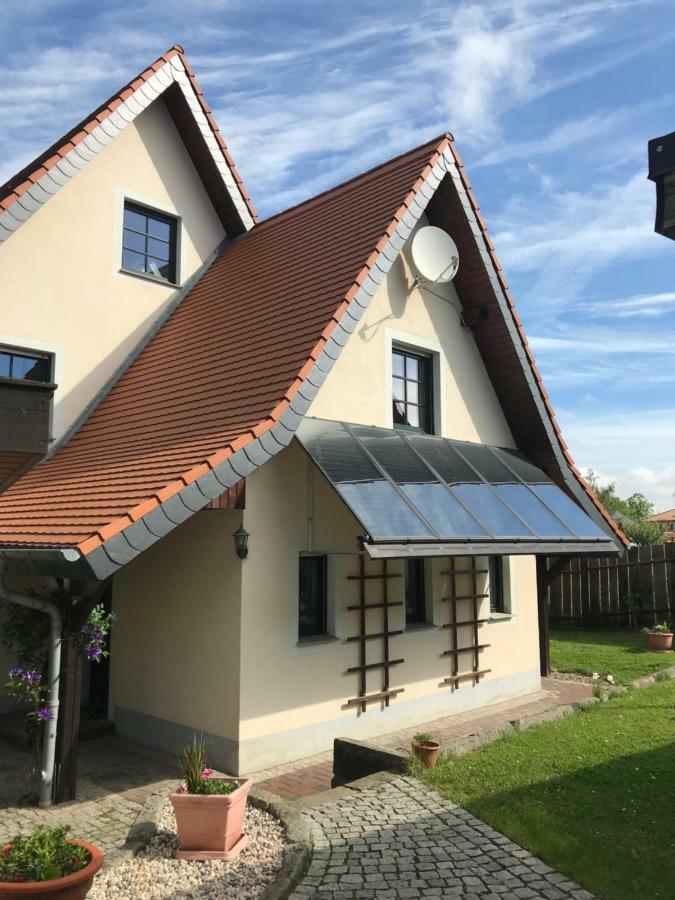 Ferienwohnung "Gruenes Tor" Bei Dresden Dohna Kültér fotó